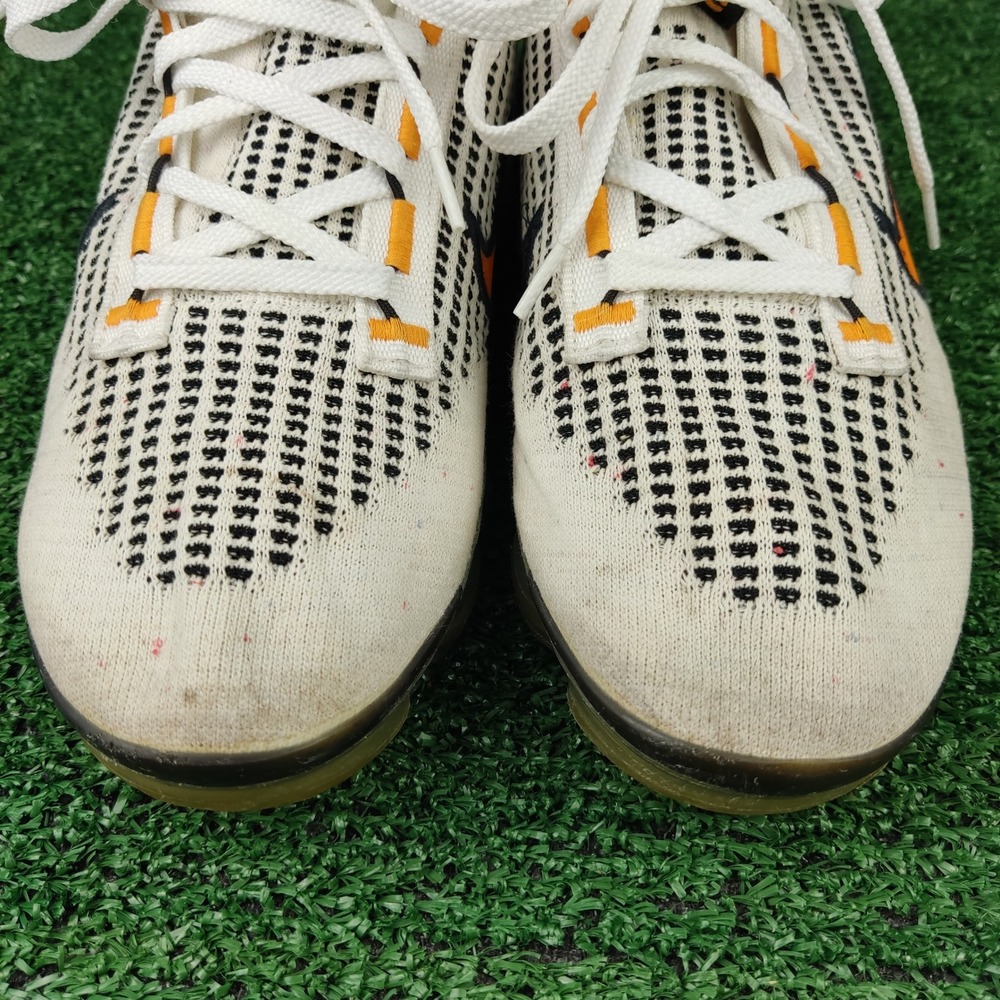 Nike Sneakers Kids 7Y White Air VaporMax 2021 FK DB1550-104 Flyknit Running Shoe - Picture 7 of 9